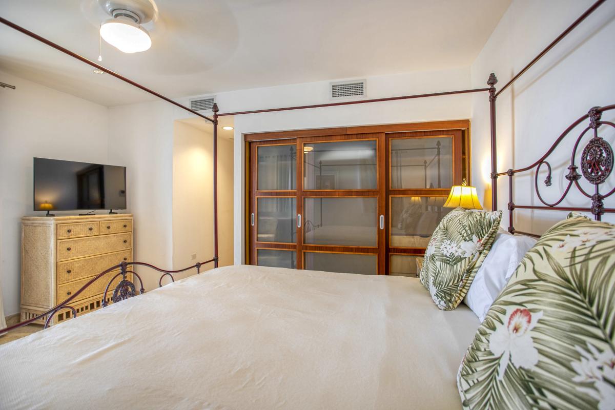 27_EtoiledeMer-Bedroom1_ villa 4 chambres piscine vue mer Cupecoy Saint Martin